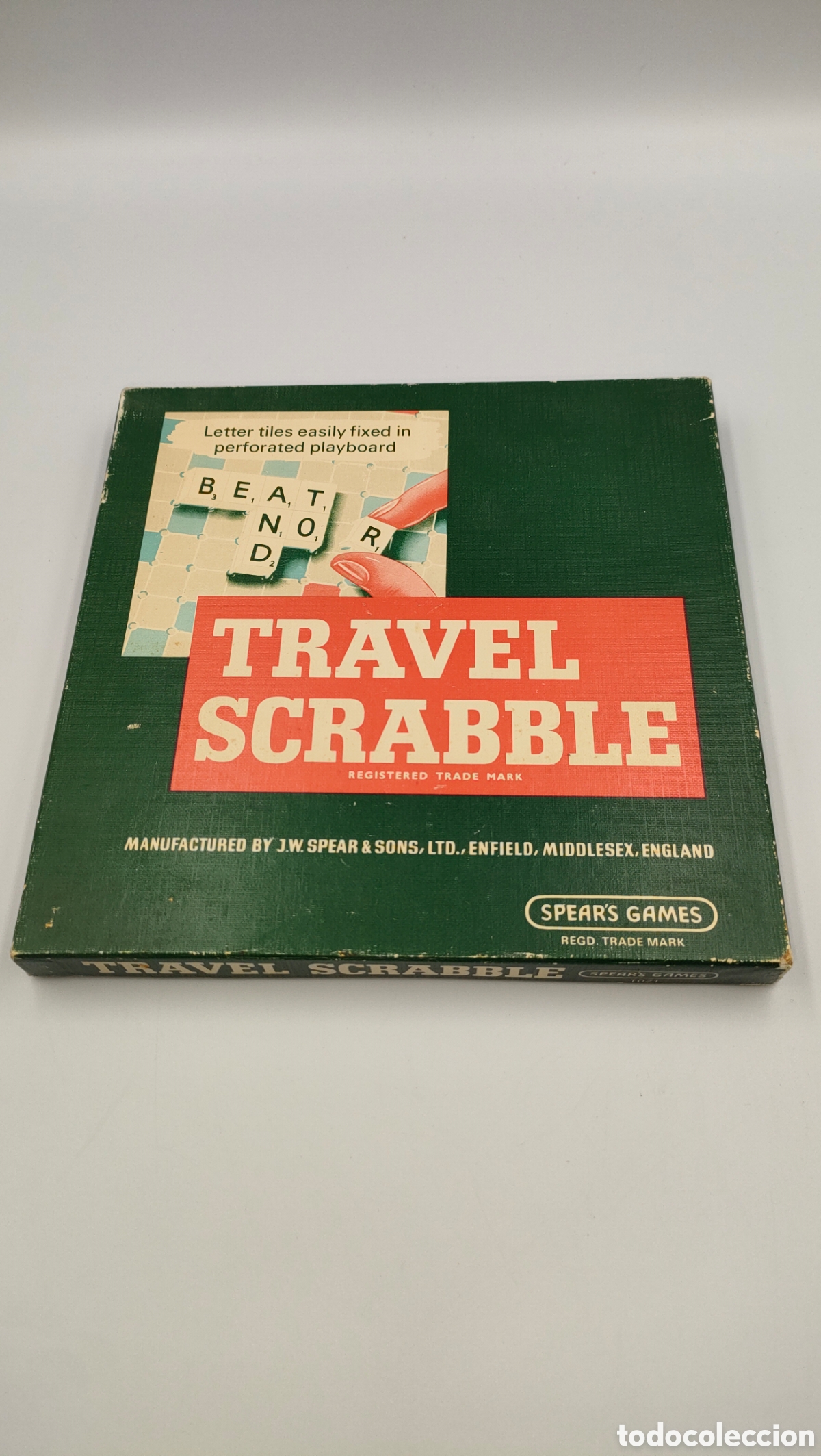 Juegos de mesa: Travel Scrabble Spears Games , edici&oacute;n ingl&eacute;sa - Foto 1