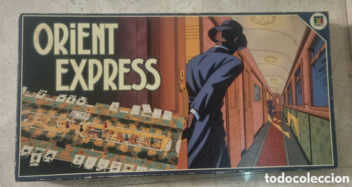 Juegos de mesa: Antiguo juego de mesa orient espress - Foto 1