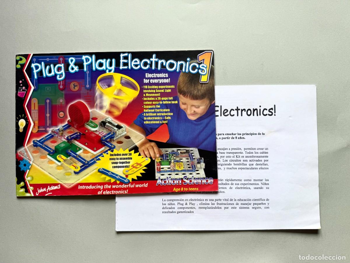 Juegos de mesa: Plug and Play Electronics - Juego de electr&oacute;nica John Adams - Foto 4