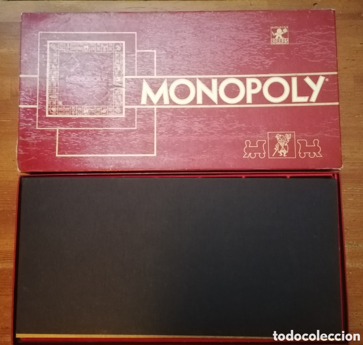Juegos de mesa: Antiguo MONOPOLY de BORRAS - Raro - Foto 2