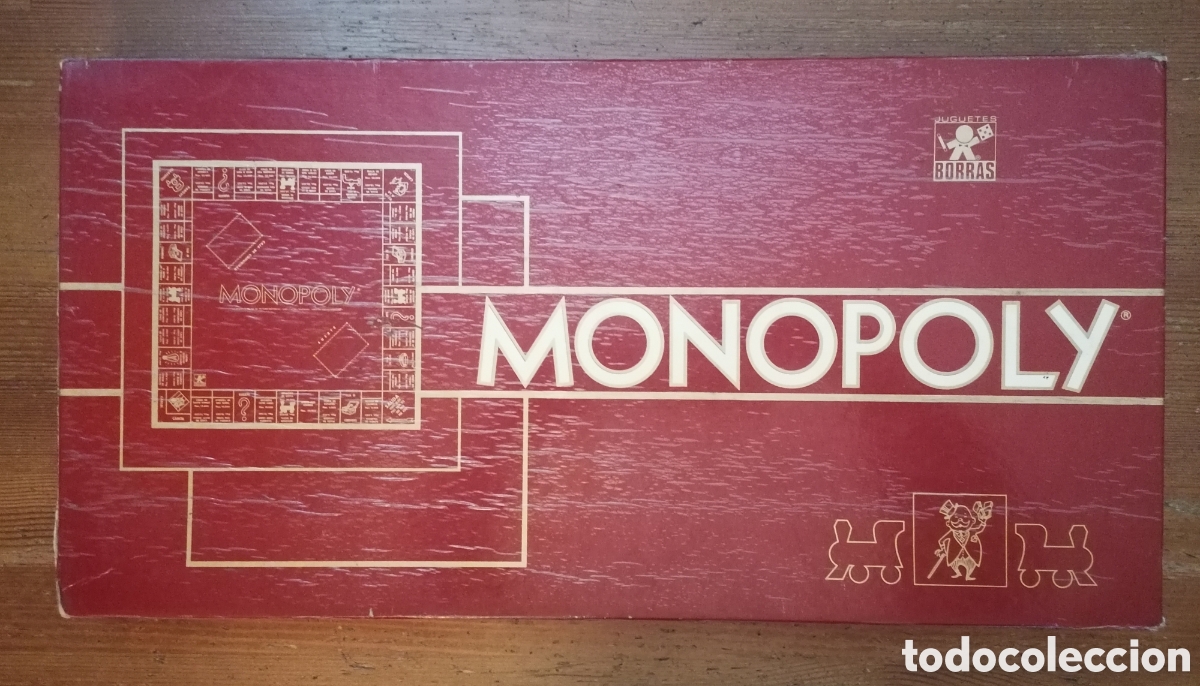 Juegos de mesa: Antiguo MONOPOLY de BORRAS - Raro - Foto 1