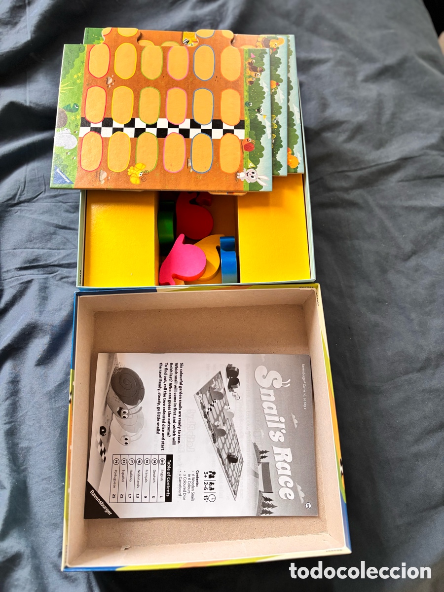 Juegos de mesa: Juego de mesa Carrera de Caracoles - Foto 2