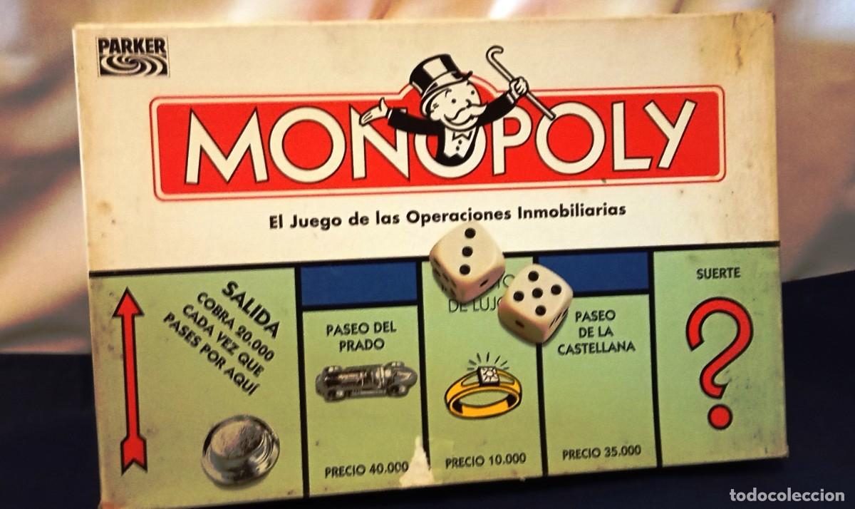 Juegos de mesa: Tablero de Monopoly, edici&oacute;n del a&ntilde;o 2000 - Foto 1