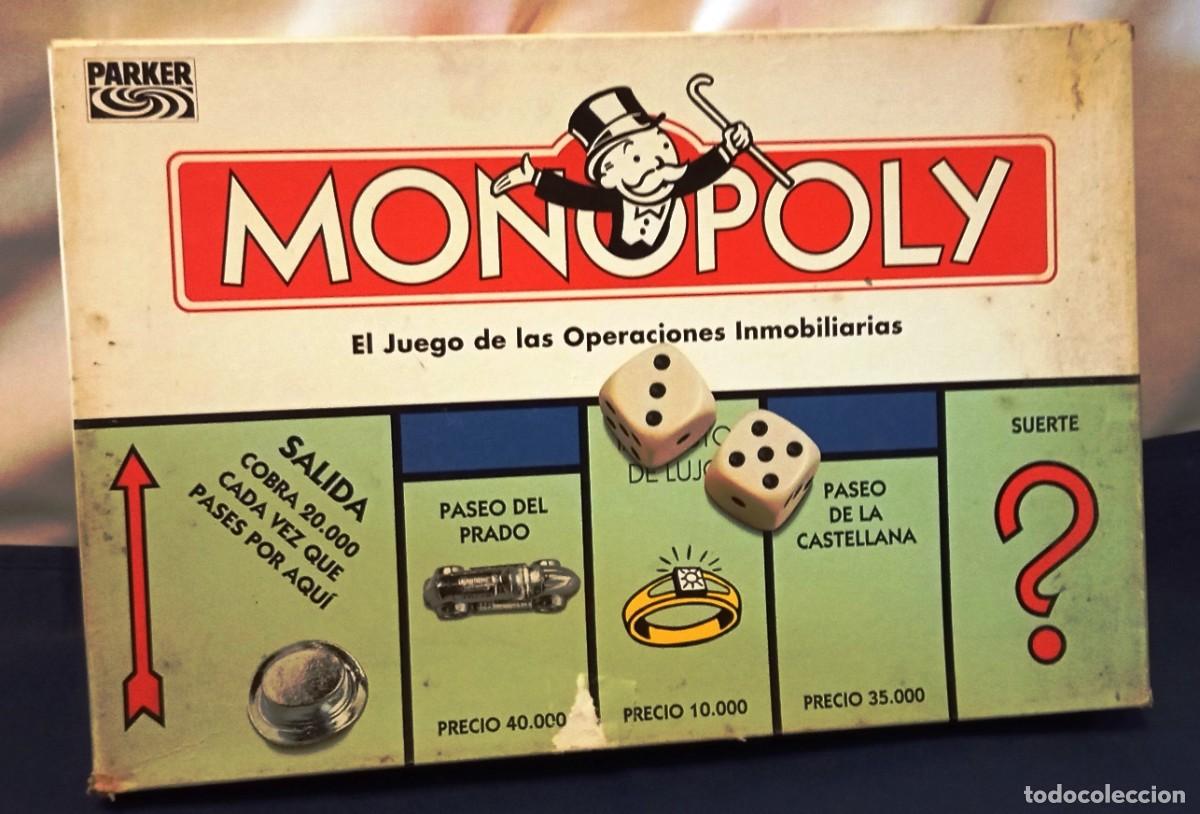 Juegos de mesa: Tablero de Monopoly, edici&oacute;n del a&ntilde;o 2000 - Foto 2