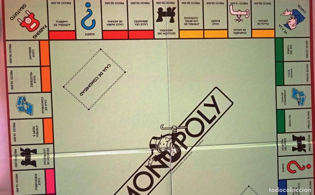Juegos de mesa: Tablero de Monopoly, edici&oacute;n del a&ntilde;o 2000 - Foto 7