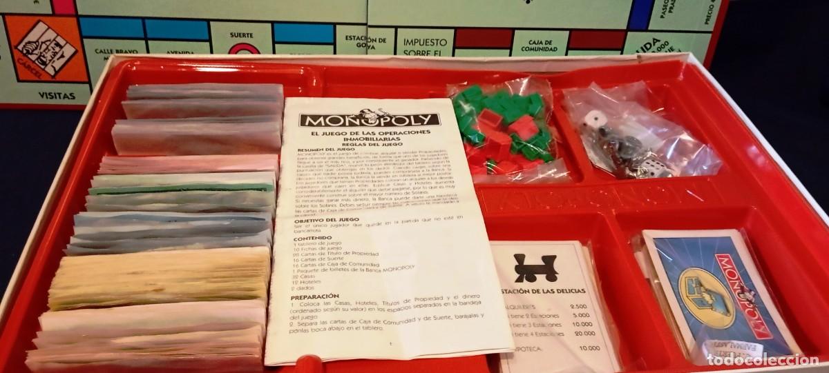 Juegos de mesa: Tablero de Monopoly, edici&oacute;n del a&ntilde;o 2000 - Foto 8
