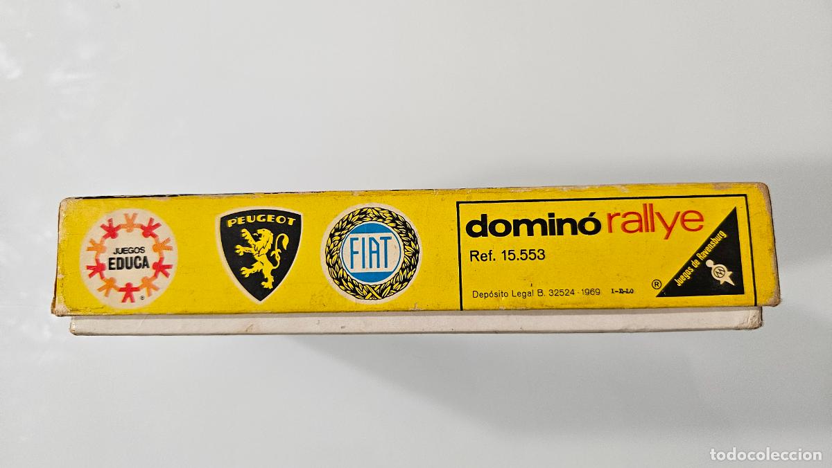Juegos de mesa: Domin&oacute; rallye / EDUCA / 1969 / Incompleto - Foto 7