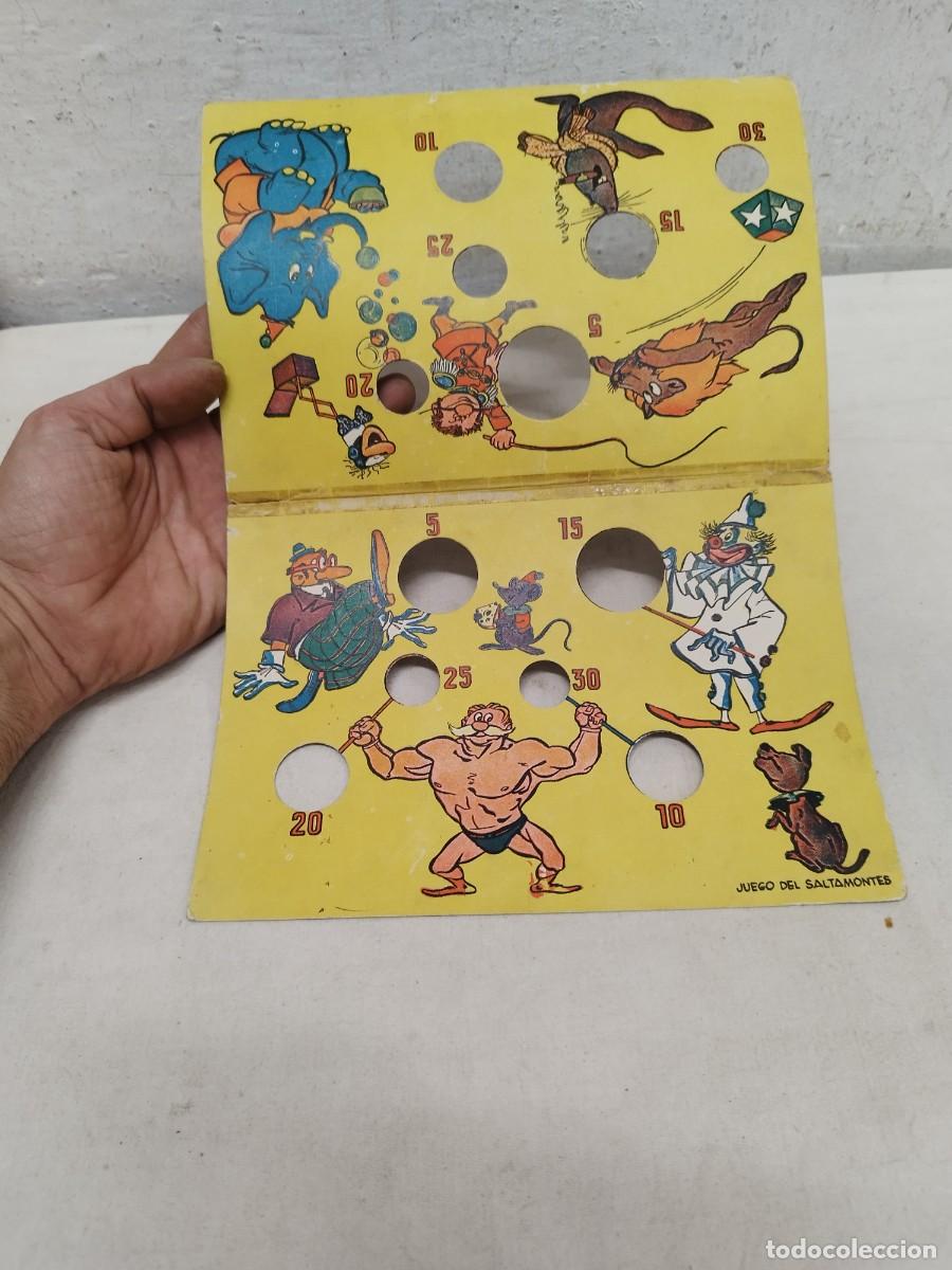 Juegos de mesa: Antiguo juego de mesa el saltamontes. - Foto 1