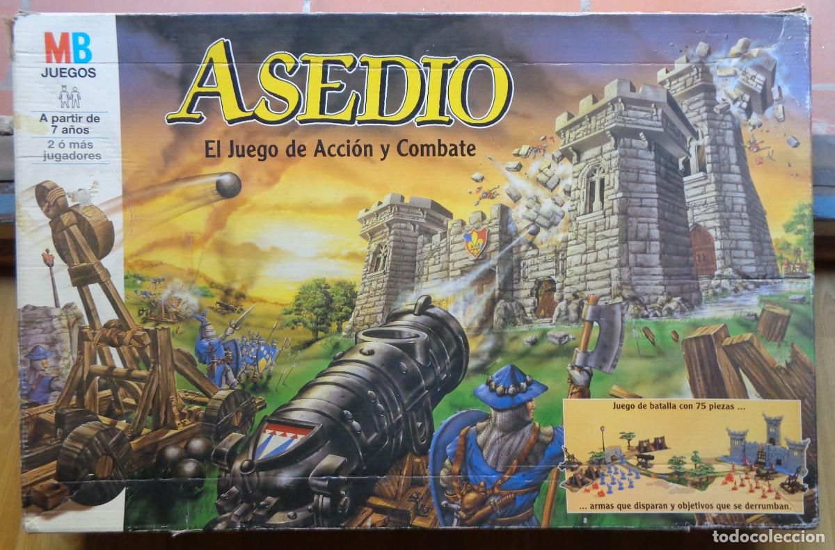Juegos de mesa: JUEGO DE MESA ASEDIO (BASTANTE COMPLETO) - Foto 1