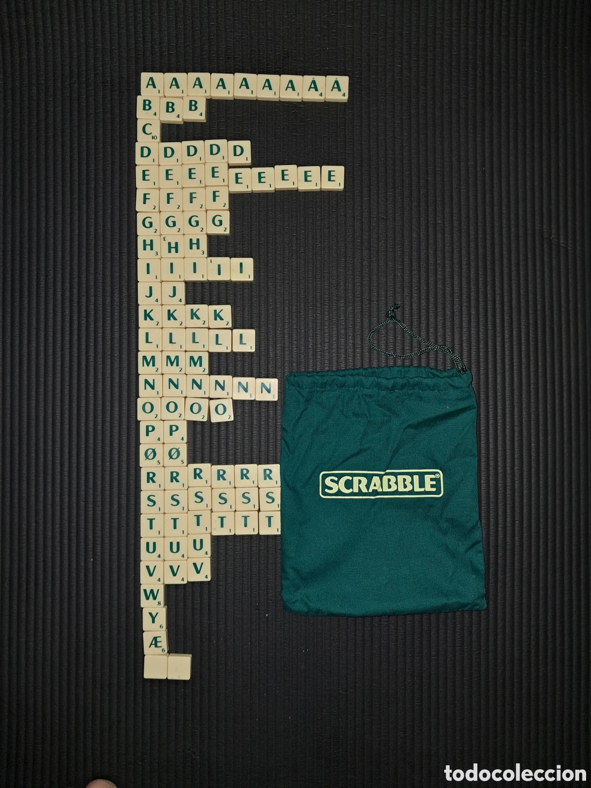 Juegos de mesa: FICHAS SCRABBLE CON BOLSA - Foto 2