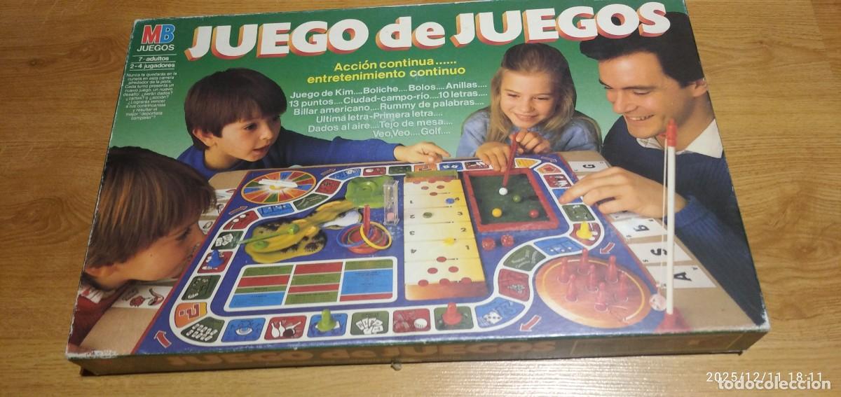 Juegos de mesa: JUEGO DE JUEGOS. 1989 - Foto 2