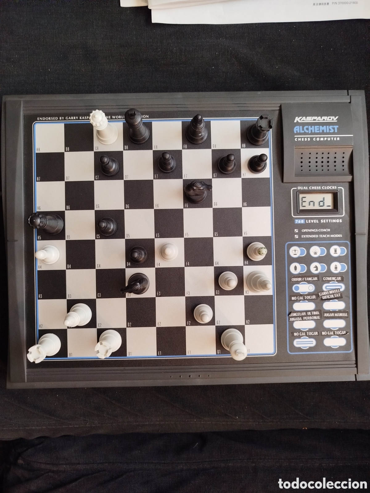 Juegos de mesa: Saitek Kasparov Alchemist 1998 - Version catalana - Foto 2