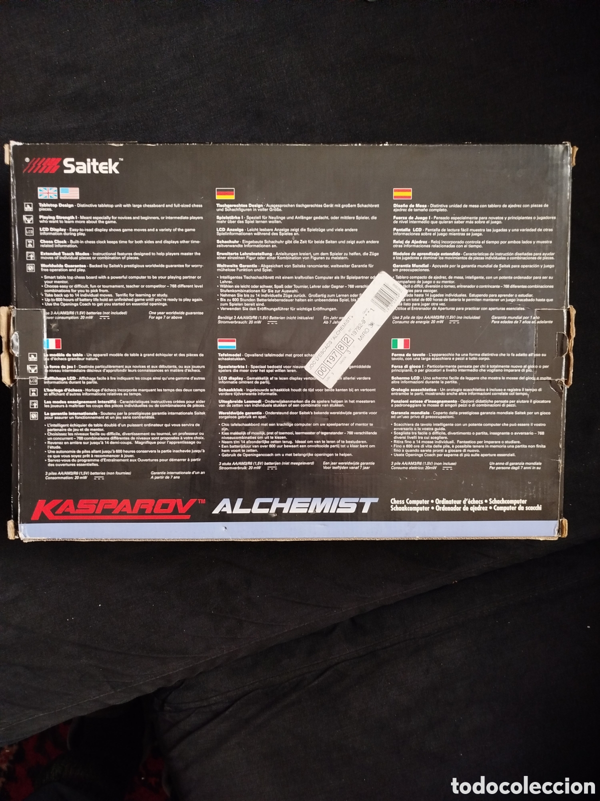 Juegos de mesa: Saitek Kasparov Alchemist 1998 - Version catalana - Foto 4