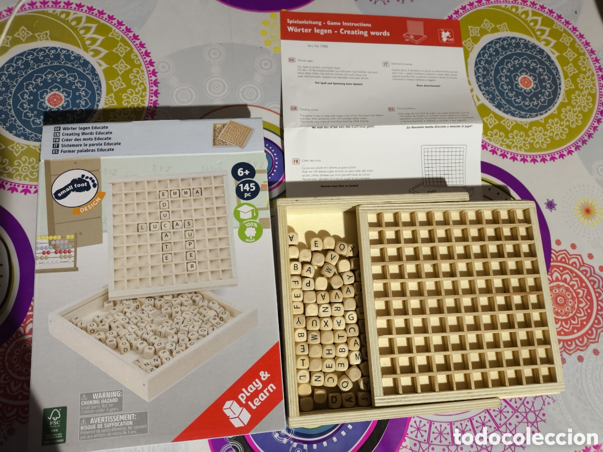 Juegos de mesa: Juego de mesa palabras con letras - Foto 4