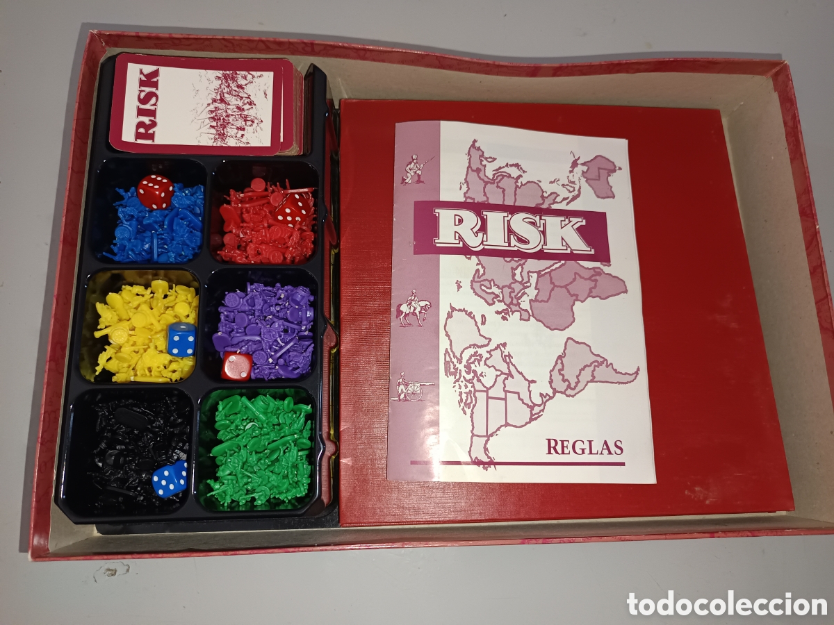 Juegos de mesa: JUEGO DE MESA RISK 1996 PARKER - Foto 2