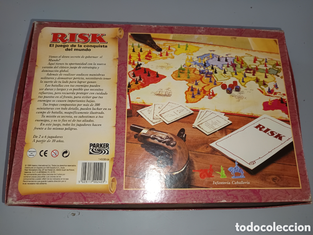 Juegos de mesa: JUEGO DE MESA RISK 1996 PARKER - Foto 3