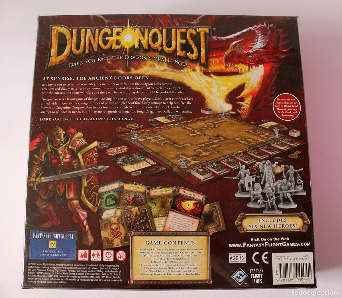 Juegos de mesa: Juego de Mesa - Dungeonquest - 3 edici&oacute;n - Dungeon Quest - Nuevo - Foto 3