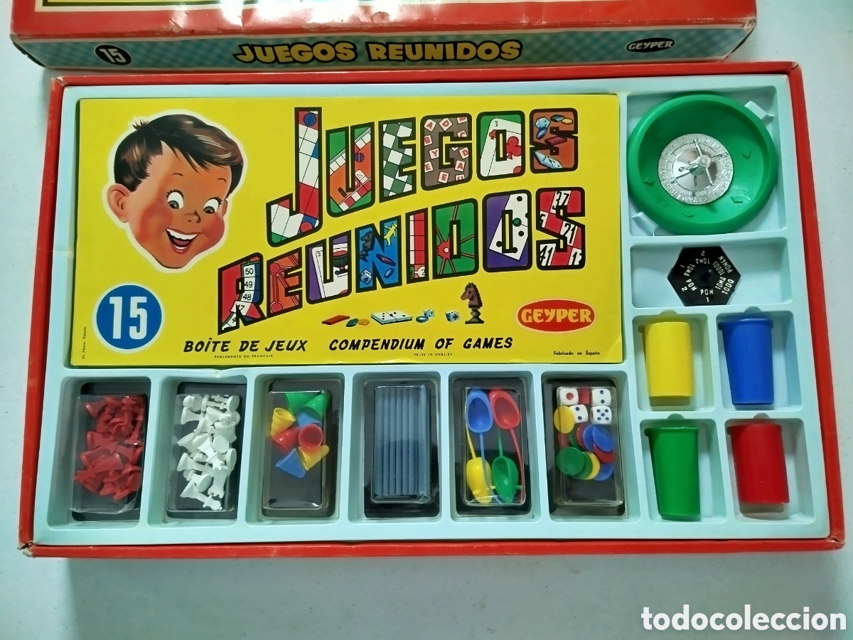 Juegos de mesa: JUEGOS REUNIDOS GEYPER 15 - Foto 2
