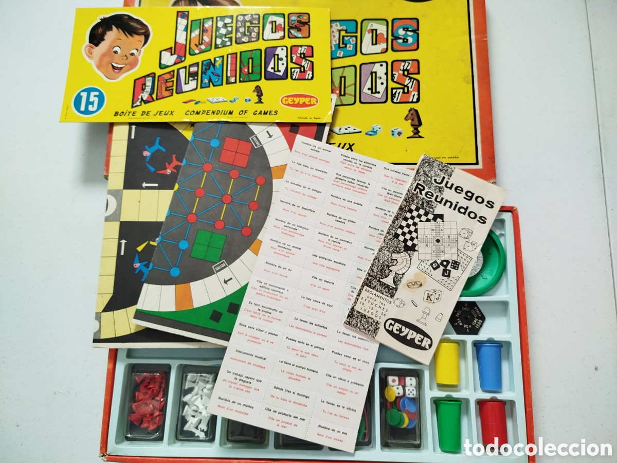 Juegos de mesa: JUEGOS REUNIDOS GEYPER 15 - Foto 3