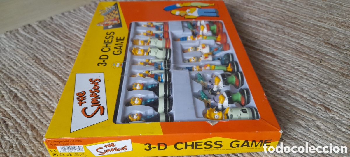Juegos de mesa: The Simpsons. 3D chess game - Foto 3
