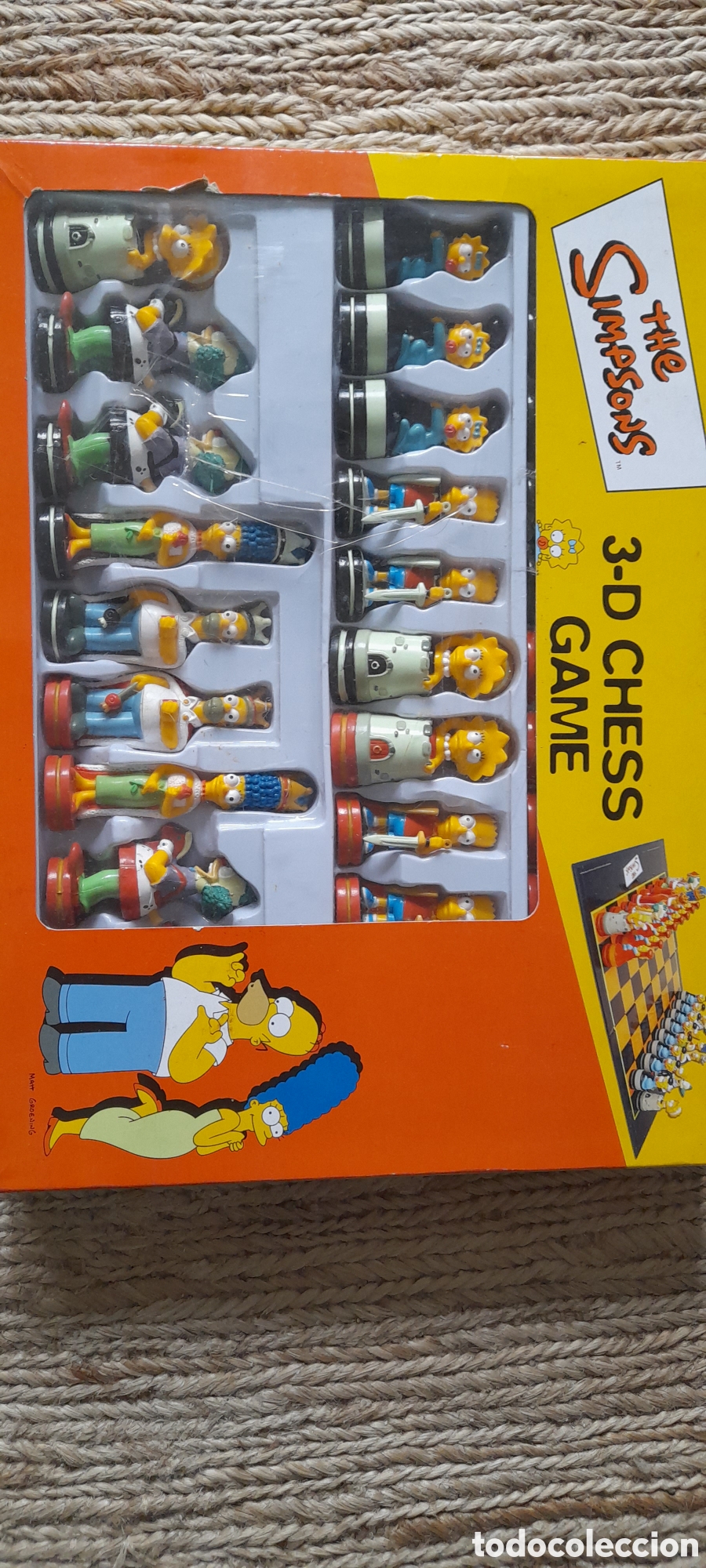 Juegos de mesa: The Simpsons. 3D chess game - Foto 1