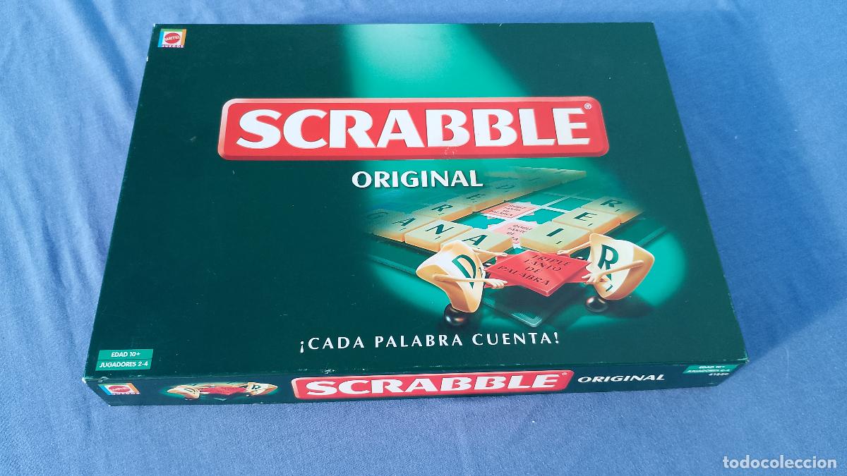 Juegos de mesa: Juego de mesa Scrabble original de Mattel - Foto 1