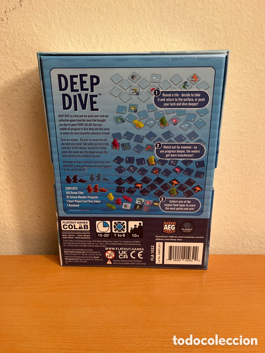 Juegos de mesa: Deep Dive Juego de Mesa (Nuevo) - Foto 2