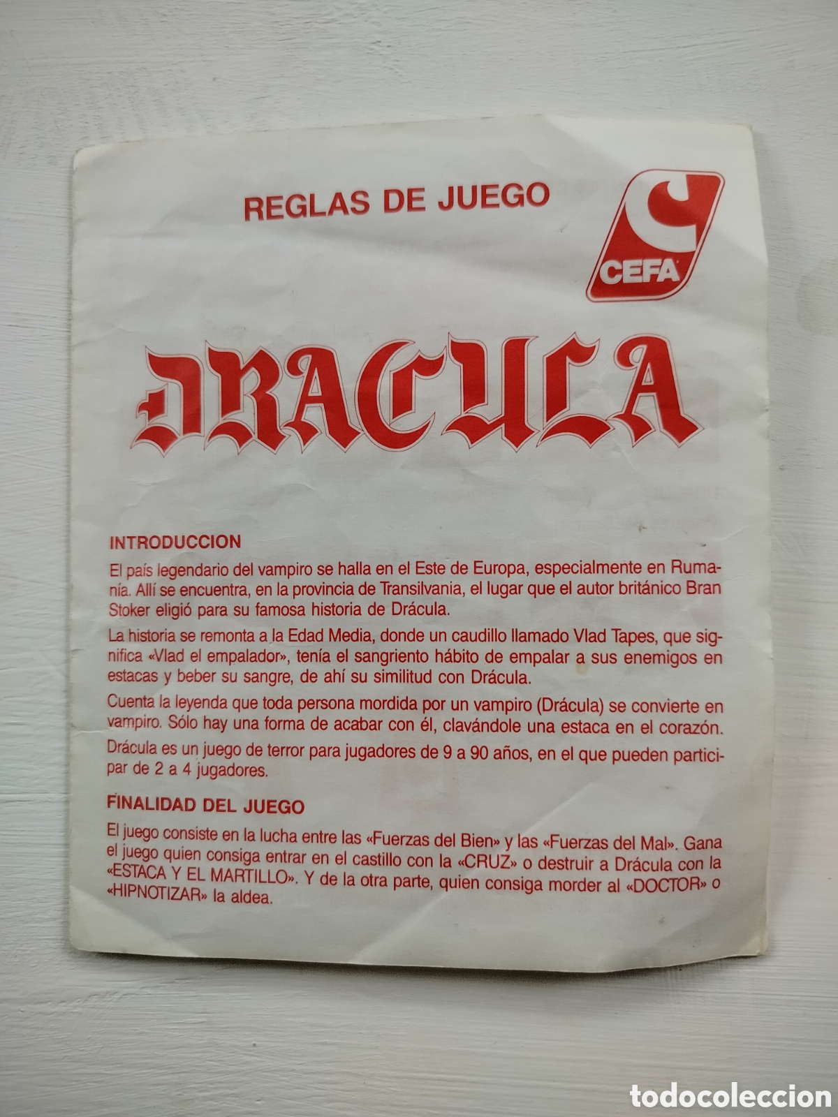 Juegos de mesa: Dr&aacute;cula Juego de Mesa - Foto 3