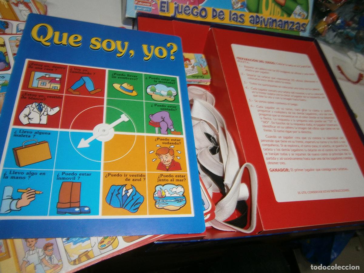 Juegos de mesa: &iquest;QUE SOY YO? - EL JUEGO DE LAS ADIVINANZAS - Foto 3