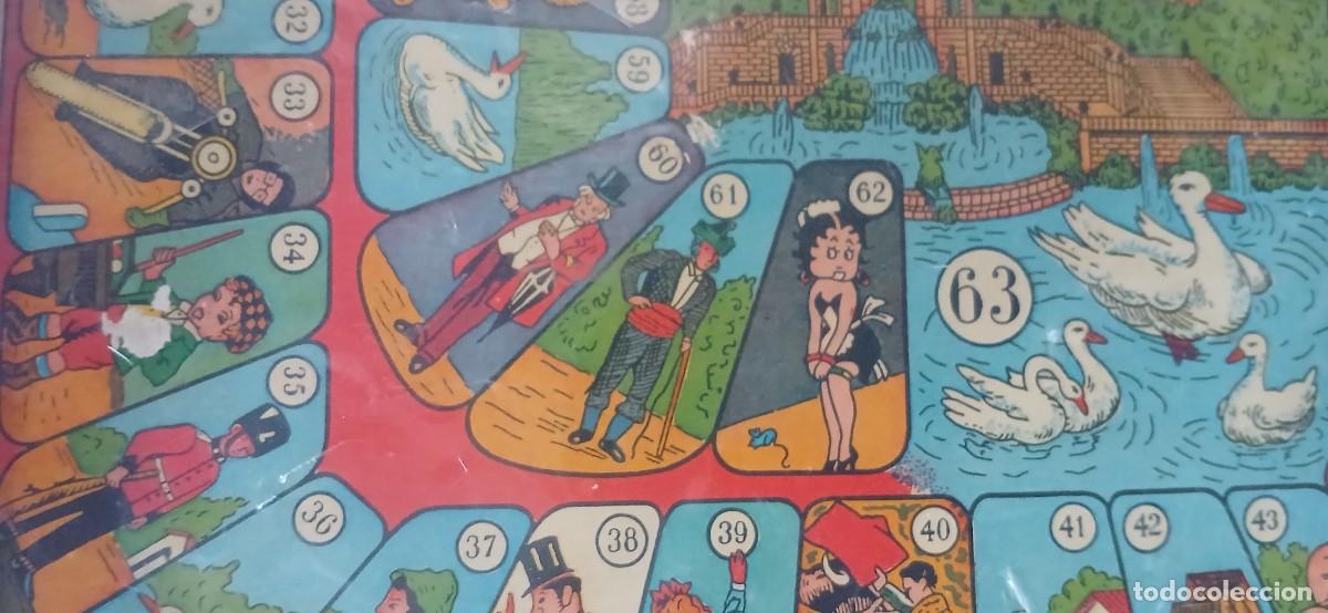 Juegos de mesa: Juego de la Oca y parchis antiguo - Foto 2