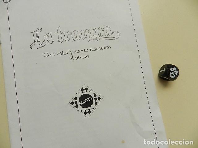 Juegos de mesa: Dado e instrucciones LA TRAMPA de Mattel - Foto 2
