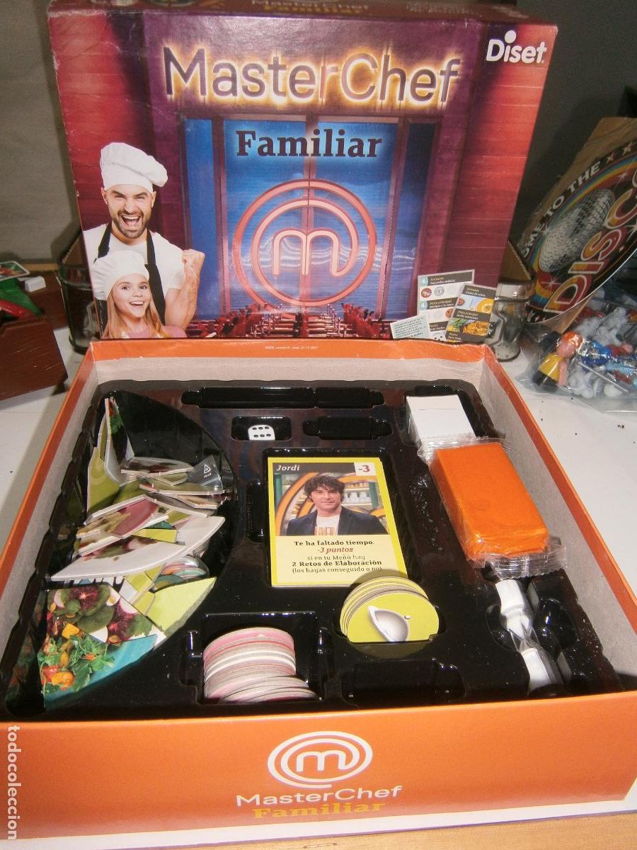 Juegos de mesa: JUEGO DE MESA MASTER CHEF FAMILIAR - Foto 2