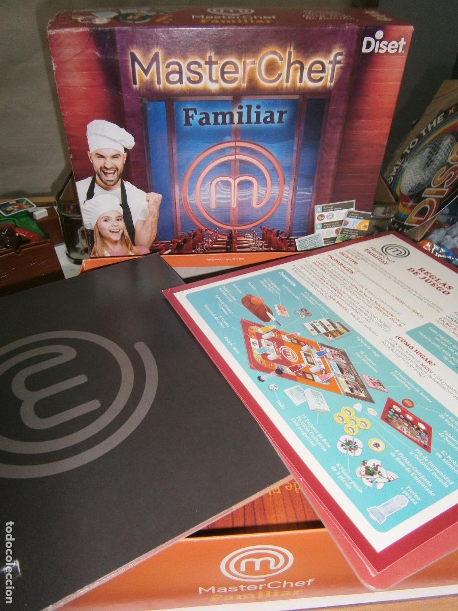 Juegos de mesa: JUEGO DE MESA MASTER CHEF FAMILIAR - Foto 4