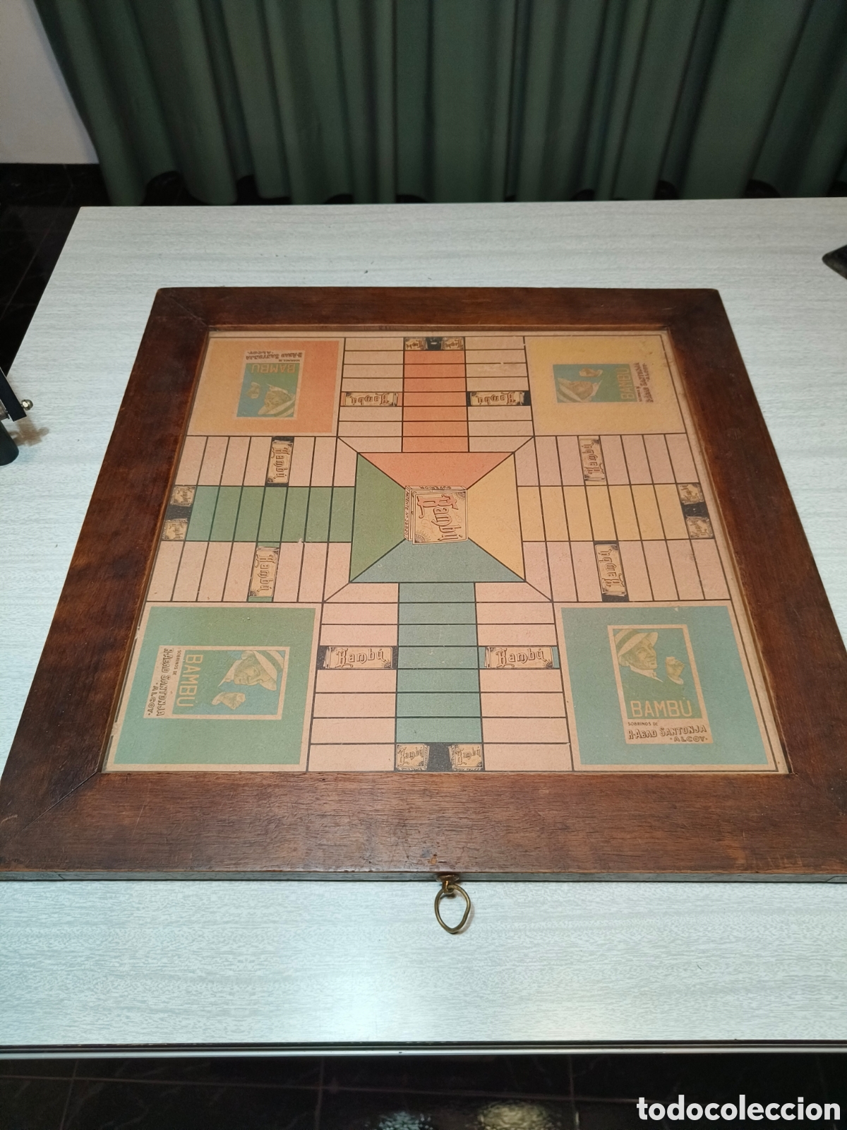 Juegos de mesa: Tablero de juego parch&iacute;s BAMB&Uacute; - Foto 1