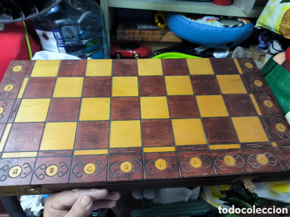 Juegos de mesa: Ajedrez de lujo de madera artesanal - Foto 3