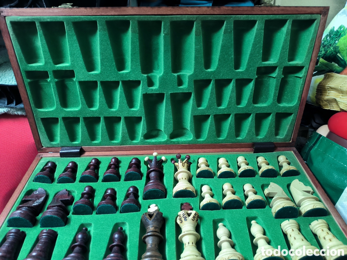 Juegos de mesa: Ajedrez de lujo de madera artesanal - Foto 1