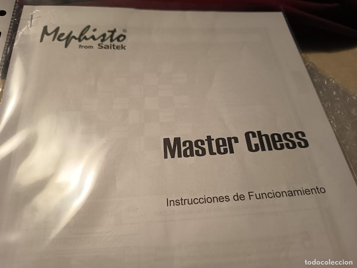 Juegos de mesa: AJEDREZ ELECTRONICO MEPHISTO MASTER CHESS ELO 2400 - Foto 13