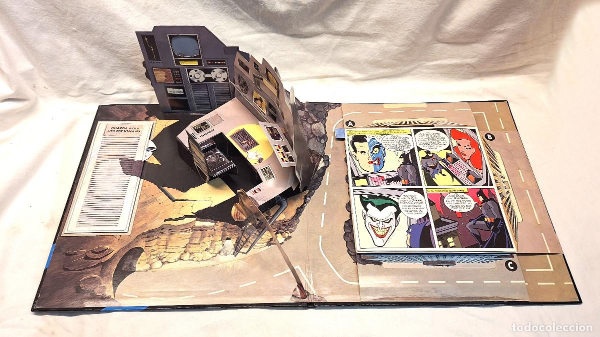 Juegos de mesa: Batman Libro Juego Tridimensional de DC C&oacute;mics a&ntilde;o 94 - Foto 2