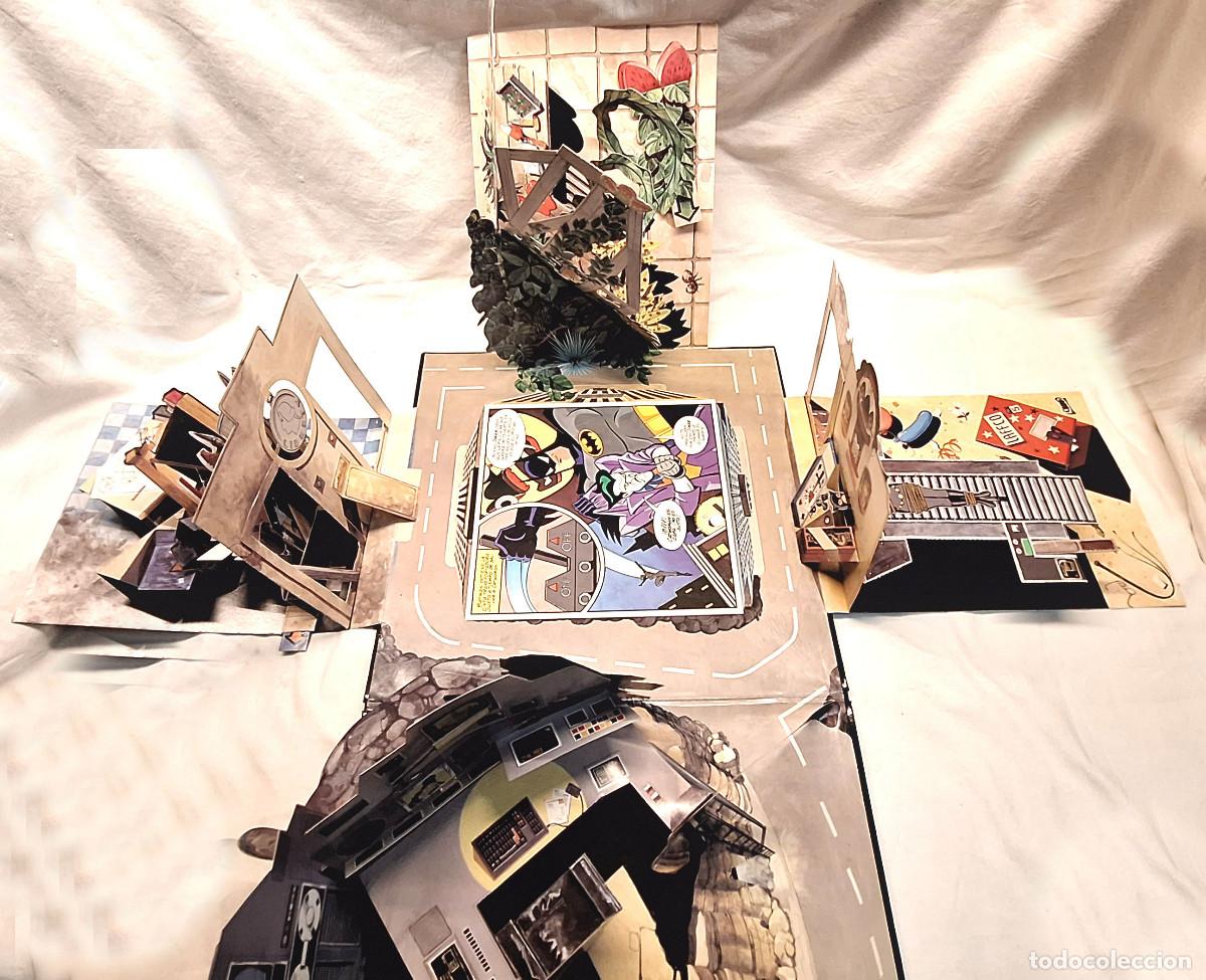 Juegos de mesa: Batman Libro Juego Tridimensional de DC C&oacute;mics a&ntilde;o 94 - Foto 3