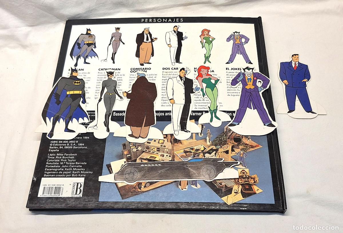 Juegos de mesa: Batman Libro Juego Tridimensional de DC C&oacute;mics a&ntilde;o 94 - Foto 4