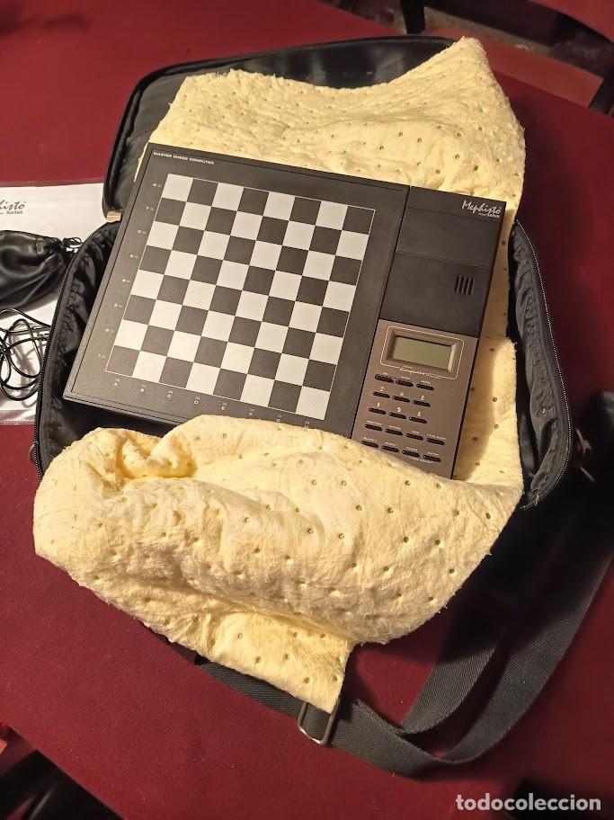 Juegos de mesa: AJEDREZ ELECTRONICO MEPHISTO MASTER CHESS ELO 2400 - Foto 3