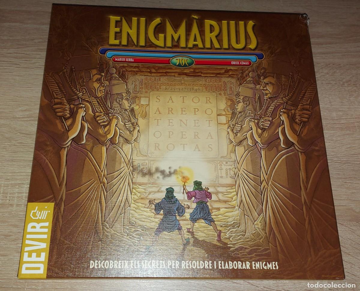 Juegos de mesa: Juego de mesa ENIGMARIUS DE DEVIR NUEVO EN CATALAN - Foto 1