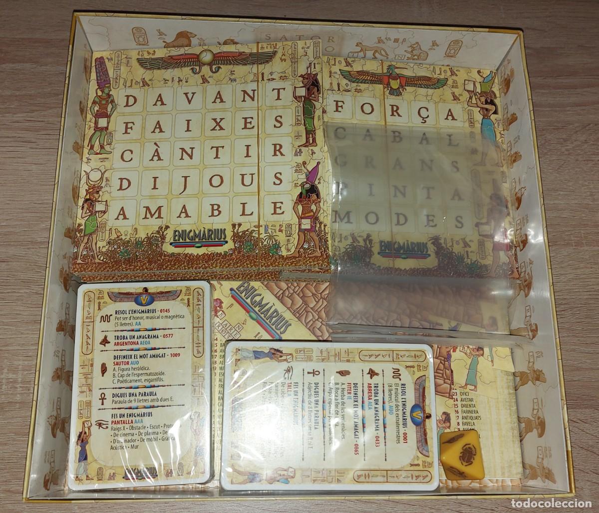 Juegos de mesa: Juego de mesa ENIGMARIUS DE DEVIR NUEVO EN CATALAN - Foto 7