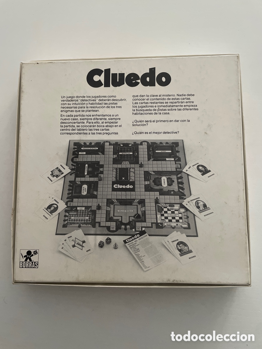 Juegos de mesa: CLUEDO Juego de Mesa COMPLETO - Foto 6