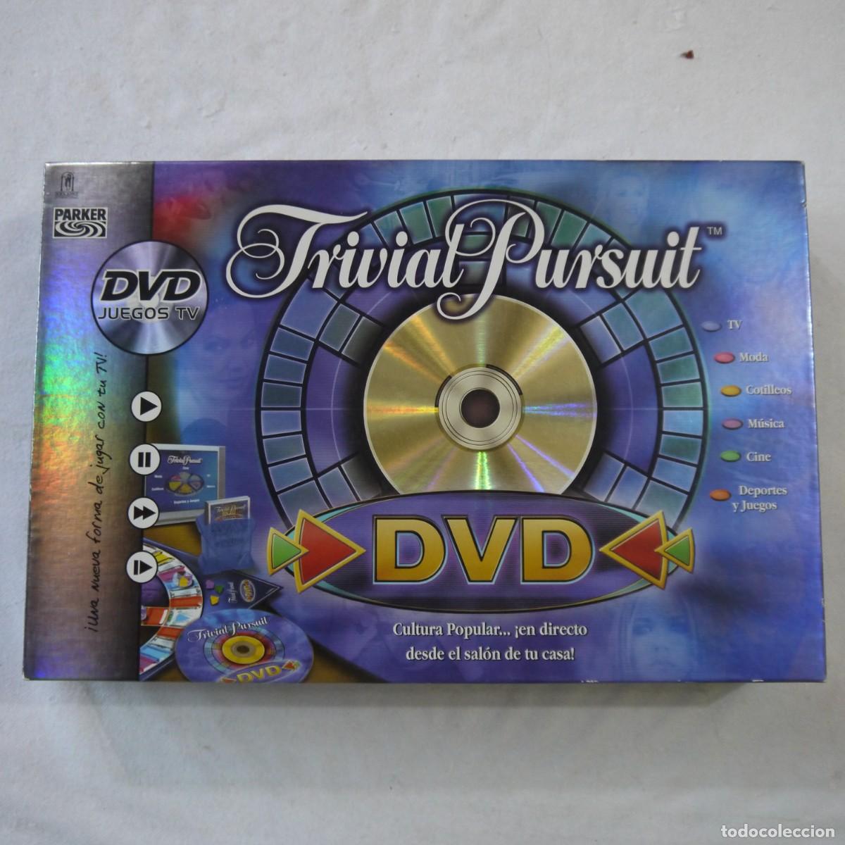 Juegos de mesa: TRIVIAL PURSUIT DVD - PARKER - 2005 - Foto 1