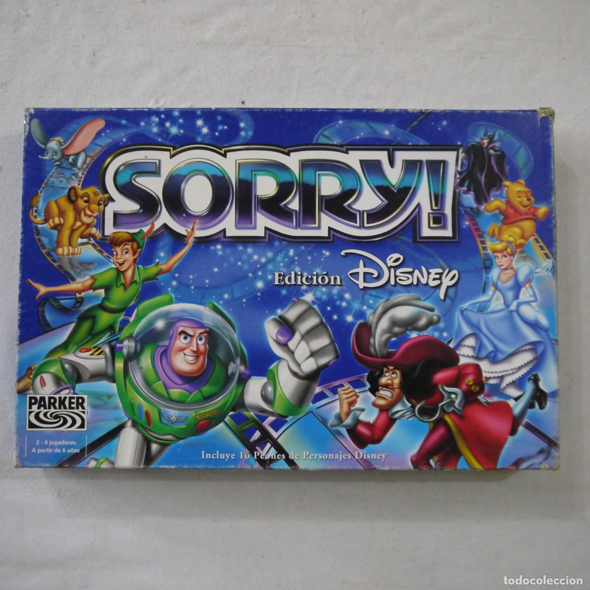 Juegos de mesa: SORRY! EDICI&Oacute;N DISNEY - PARKER - 2002 - Foto 1