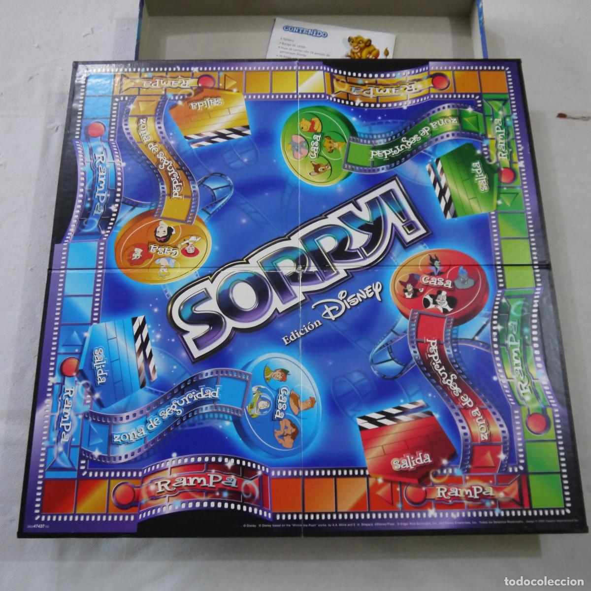 Juegos de mesa: SORRY! EDICI&Oacute;N DISNEY - PARKER - 2002 - Foto 8