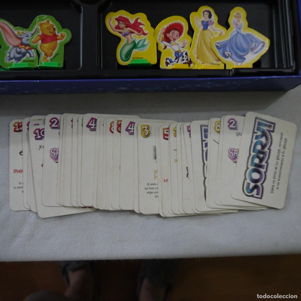Juegos de mesa: SORRY! EDICI&Oacute;N DISNEY - PARKER - 2002 - Foto 15