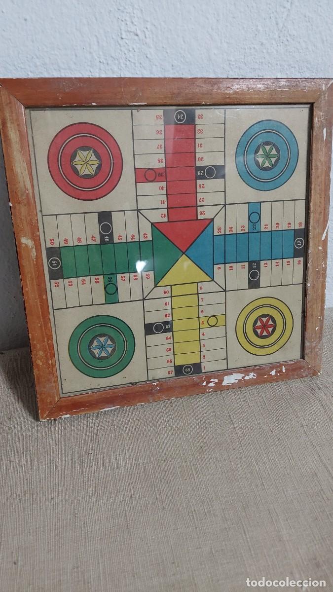 Juegos de mesa: Antiguo parches enmarcado - Foto 1