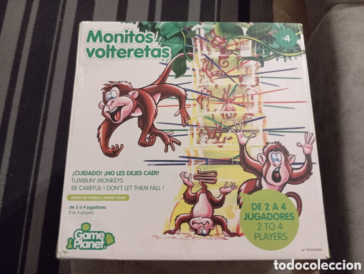 Juegos de mesa: Monitos volteretas juego familiar - Foto 1